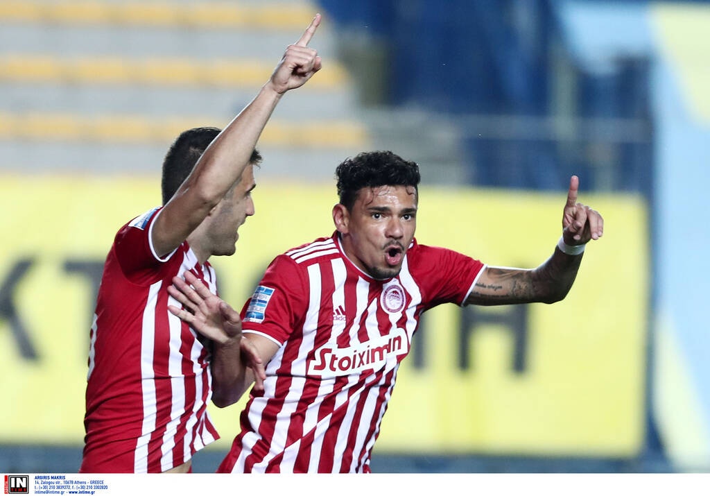 Παναιτωλικός-Ολυμπιακός: Σκόραρε ο Τικίνιο, απάντησε ο Βέργος (videos)