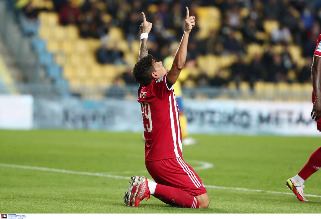 Παναιτωλικός-Ολυμπιακός: Σκόραρε ο Τικίνιο, απάντησε ο Βέργος (videos)