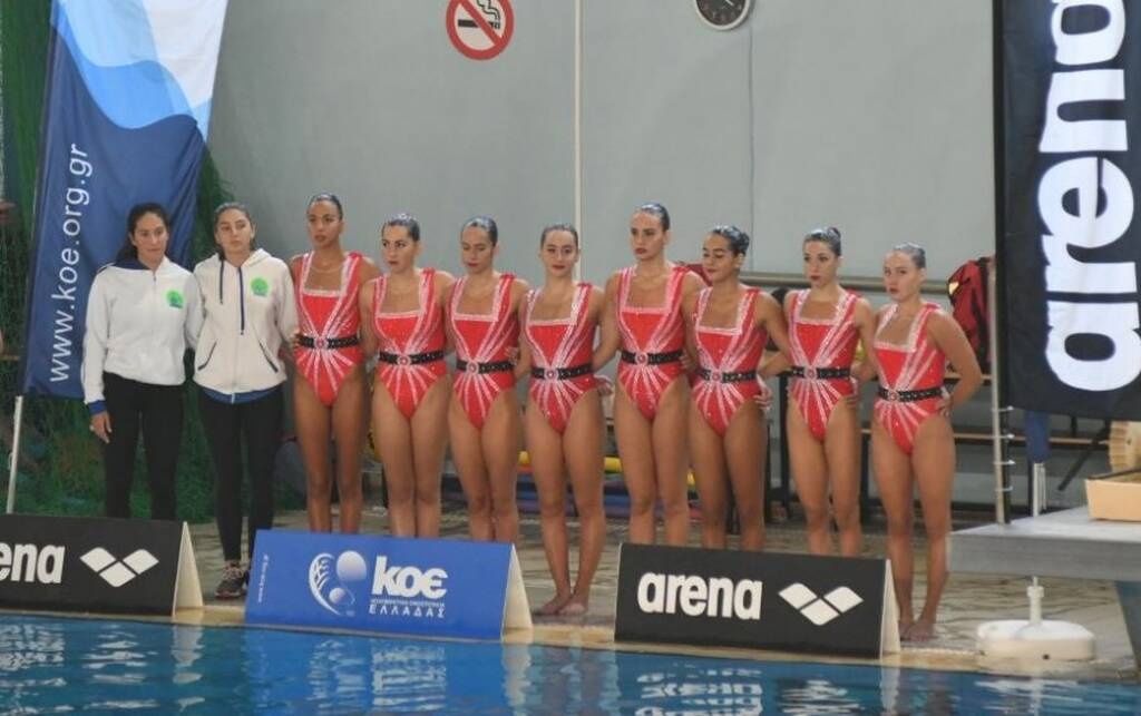 Καλλιτεχνική Κολύμβηση: ΝΟΒΑ χρυσό στο Τεχνικό Ντουέτο και ΑΝΟΜ στο Ομαδικό (photos)