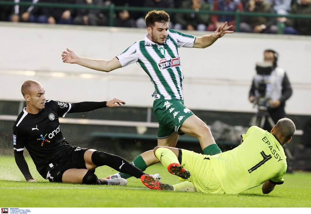 Παναθηναϊκός-ΟΦΗ: Σουτ του Πέρεθ, έσωσε το 1-0 στη γραμμή ο Βούρος! (video)