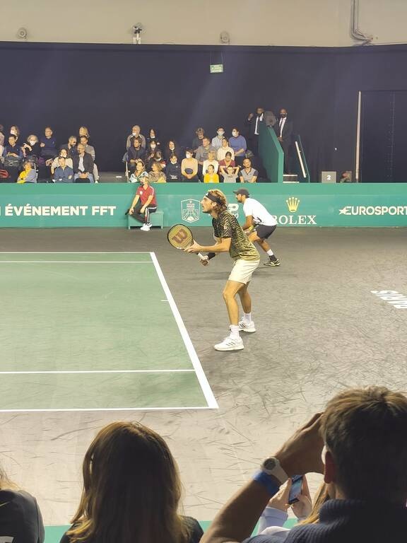 Τσιτσιπάς: Αποκλείστηκε στο διπλό του Paris Masters – Με Ποπίριν την Τετάρτη