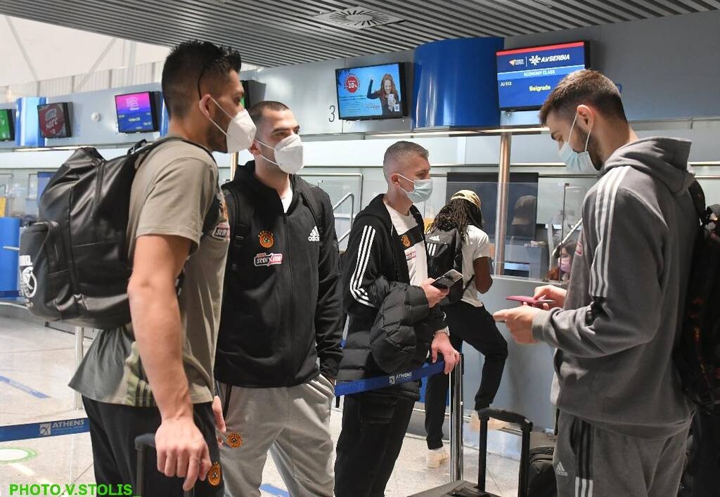 Αναχώρησε για Βελιγράδι ο Παναθηναϊκός με Παπαπέτρου και Οκάρο (photos)