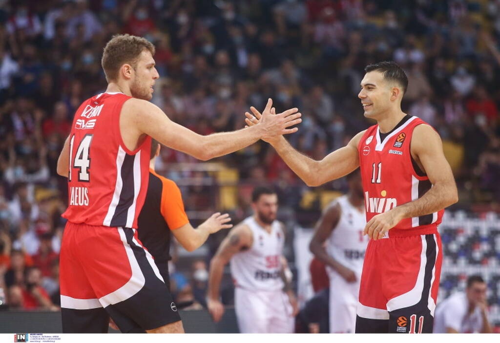 Euroleague: Παρέμεινε ψηλά ο Ολυμπιακός - Η βαθμολογία και όλα τα highlights