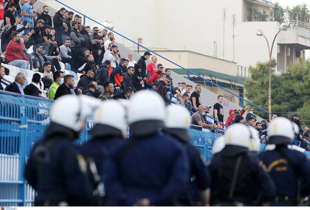 Ολυμπιακός Β-ΠΑΟΚ Β: Πανηγυρισμοί και… ΜΑΤ στο φινάλε (photos)