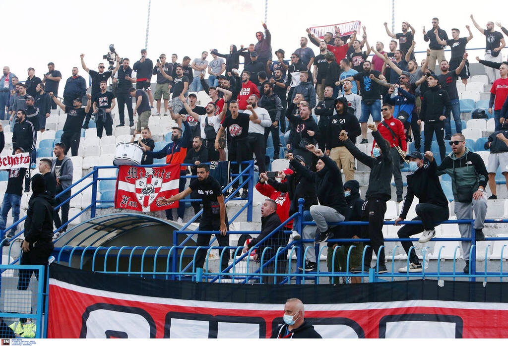 Ολυμπιακός Β-ΠΑΟΚ Β: Πανηγυρισμοί και… ΜΑΤ στο φινάλε (photos)