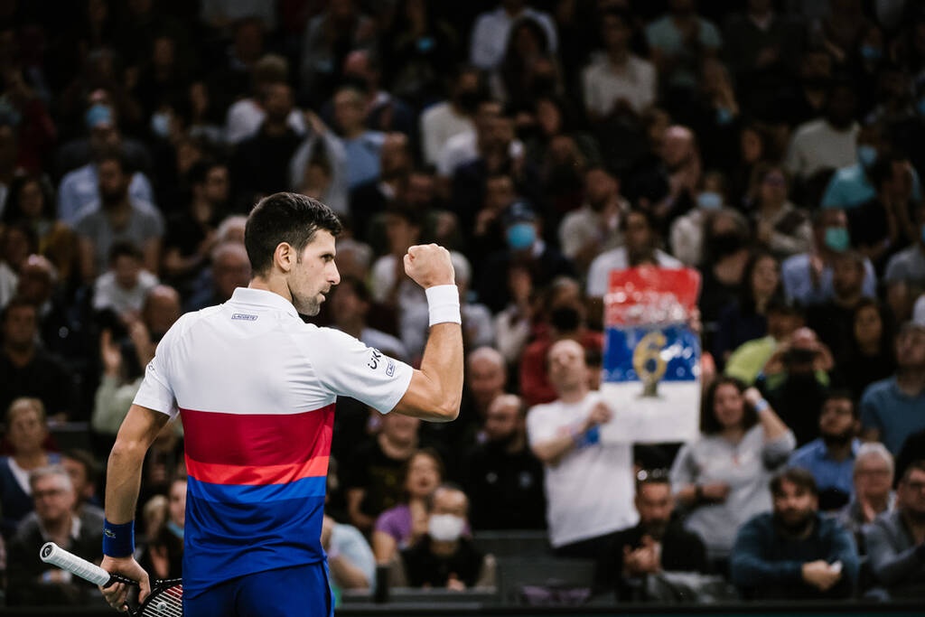 Paris Masters:Τελικό για «Νόλε» που… γράφει ιστορία, όντας στην κορυφή του κόσμου για 7η σερί χρονιά
