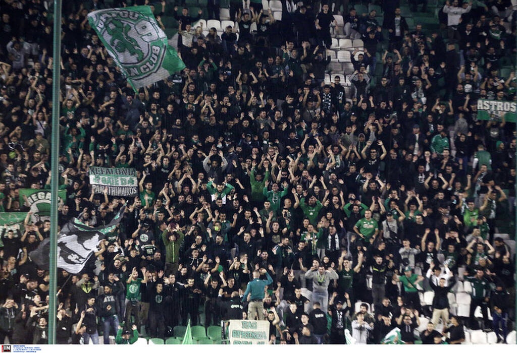 Παναθηναϊκός-ΠΑΟΚ: Καμίνι η Λεωφόρος, τρομερή ατμόσφαιρα από τον κόσμο (photos)