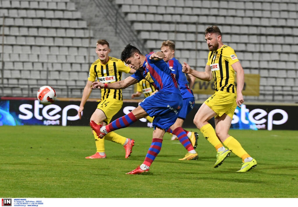 Βόλος-Άρης 1-2: Απέδρασε από το Πανθεσσαλικό - Γκολ και ξύλο στο ματς (videos+photos)