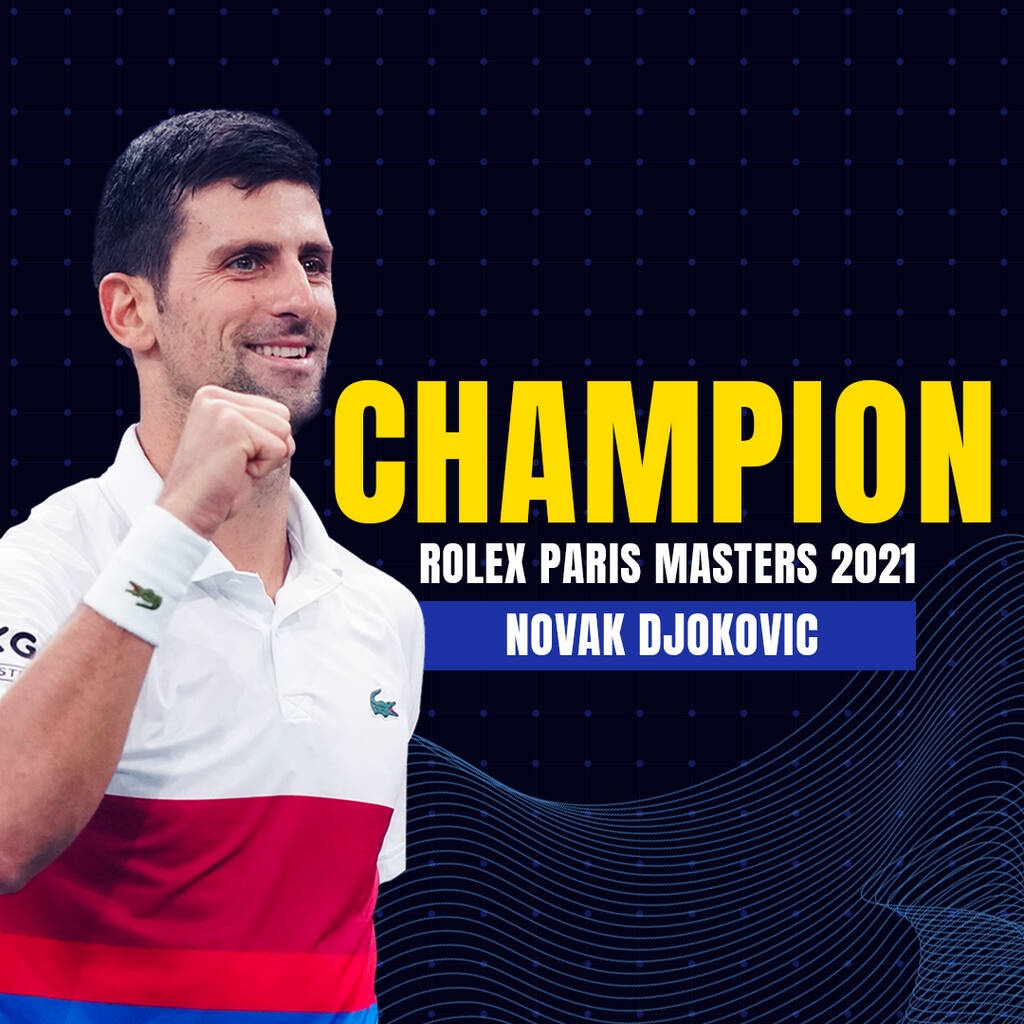 Paris Masters-Ο Βασιλιάς στον θρόνο του: 37ος τίτλος Masters 1000 για τον «Νόλε» (photos+videos)