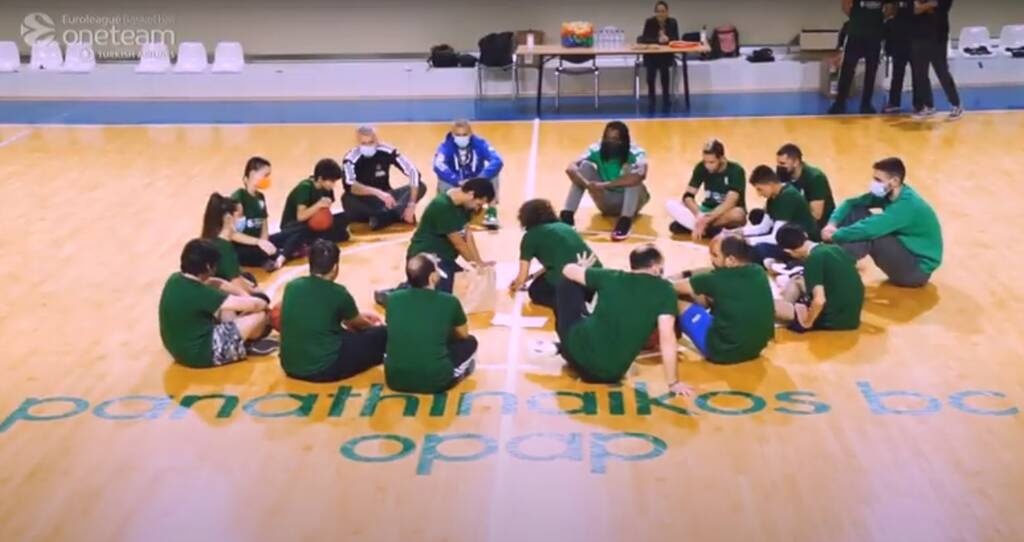 Παναθηναϊκός ΟΠΑΠ-«One Team»: Με Παπαπέτρου, Έβανς, Διαμαντίδη και Καλαϊτζή η πρώτη προπόνηση (vid)