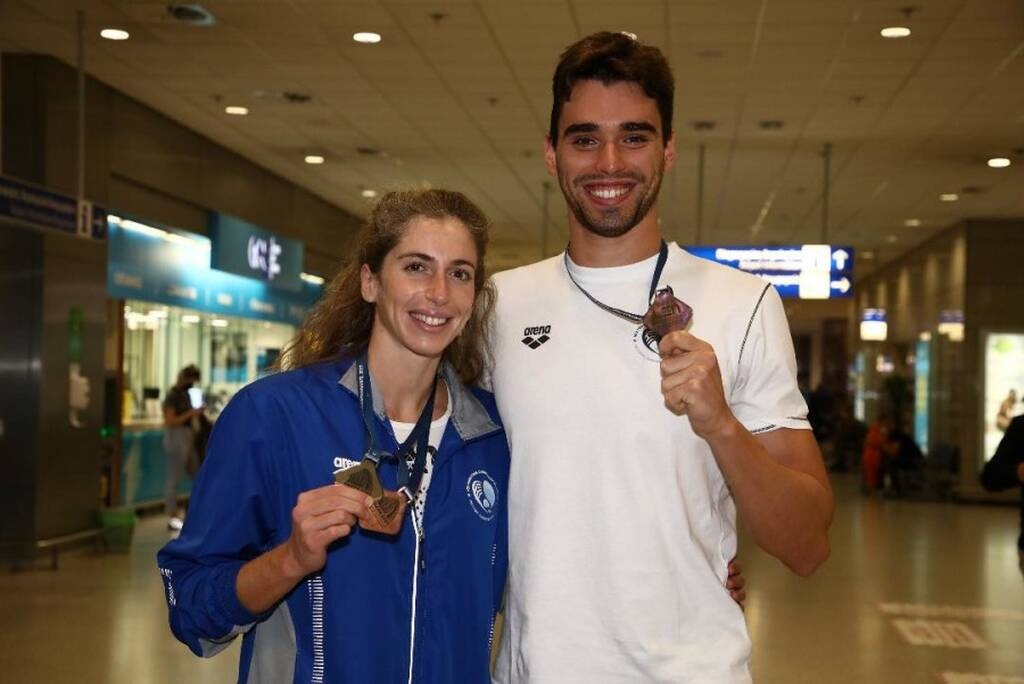 Κολύμβηση: Λάμψη μεταλλίων στο «Ελ. Βενιζέλος» - Επέστρεψε η ελληνική αποστολή από το Καζάν