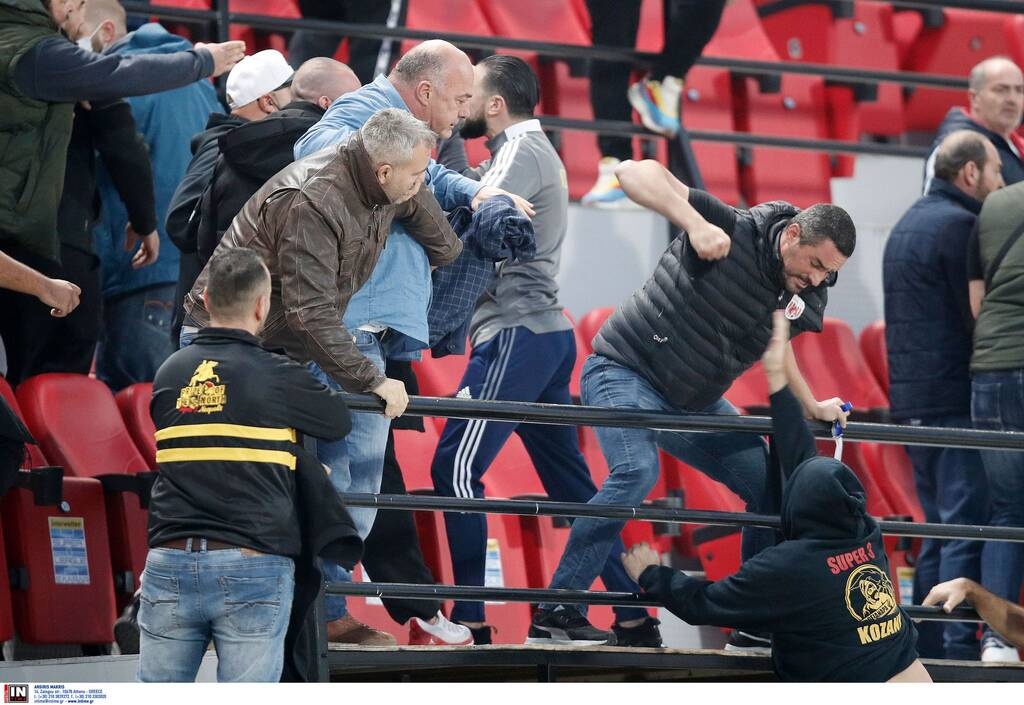 Βόλος-Άρης: Κίνδυνος βαριάς τιμωρίας για τις μπουνιές - Τι αναφέρει ο ΚΑΠ (video+photos)