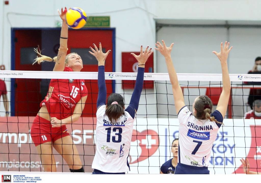 Volley league Γυναικών: Δυσκολεύτηκε αλλά πήρε «καθαρή» νίκη ο Ολυμπιακός επί της Θέτιδας