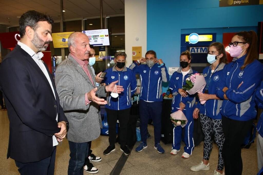 Κολύμβηση: Λάμψη μεταλλίων στο «Ελ. Βενιζέλος» - Επέστρεψε η ελληνική αποστολή από το Καζάν