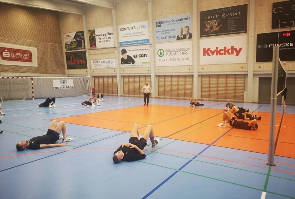 Βόλεϊ Ανδρών: Τελευταία προπόνηση του ΠΑΟΚ επί δανέζικου εδάφους ενόψει Μίντλεφαρτ (photo)