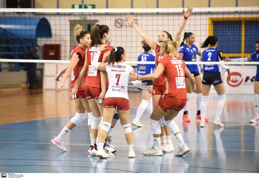 Volley league γυναικών: Με «υπογραφή» Γενιτσαρίδη ο Ολυμπιακός νίκησε την Λαμία