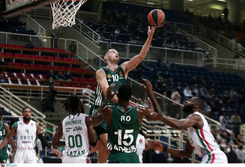 Παναθηναϊκός ΟΠΑΠ-Ούνικς Καζάν 72-74: Τα έκανε θάλασσα με τη συμβολή της Πάντερ (photos)