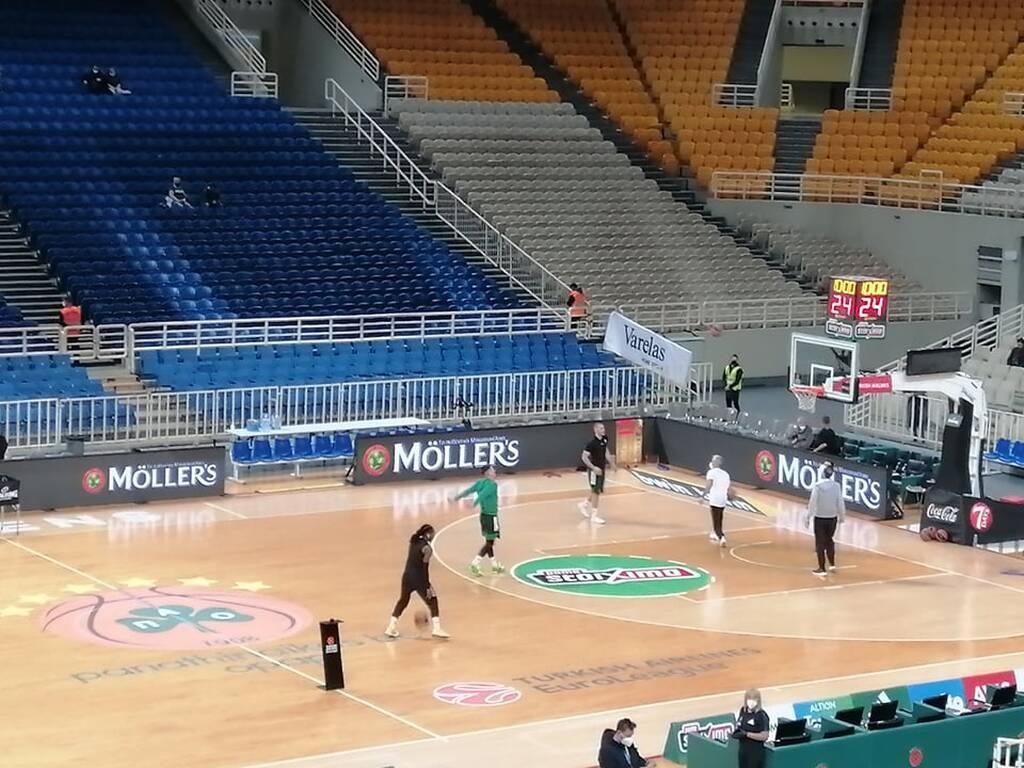 Παναθηναϊκός-Ούνικς: Βγήκε για ζέσταμα ο Νέντοβιτς (video)