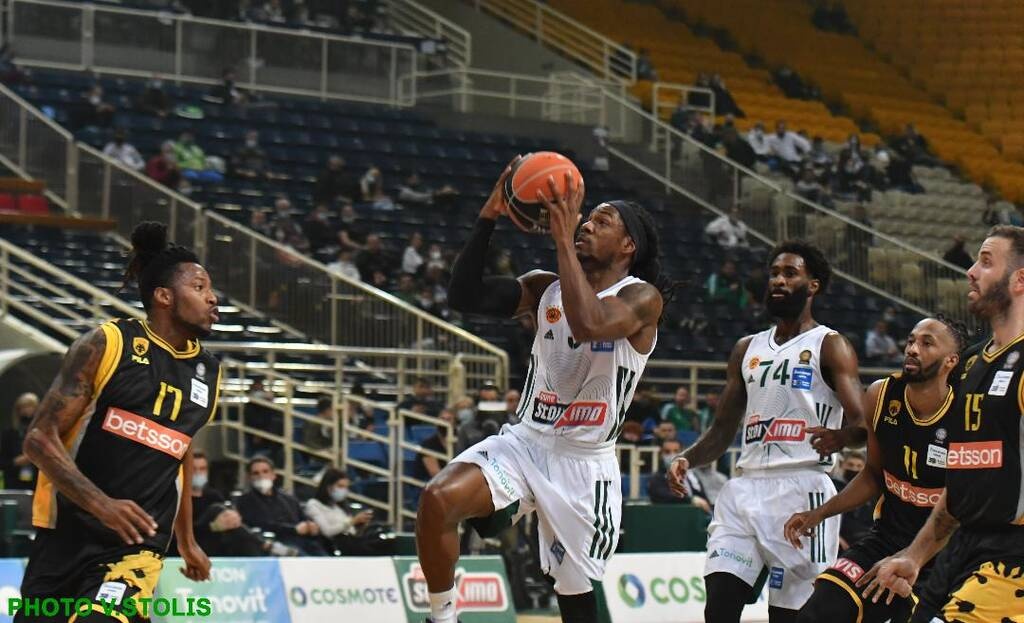 Παναθηναϊκός ΟΠΑΠ-ΑΕΚ 100-75: Ξέσπασε με 100άρα και 15 τρίποντα στον ιστορικό αγώνα (video+photos)