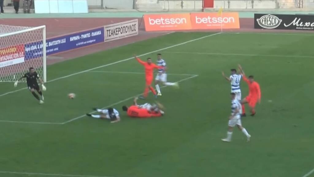 Super League 2: Το πέναλτι της Βέροιας για το οποίο φωνάζει η Νίκη Βόλου (video)