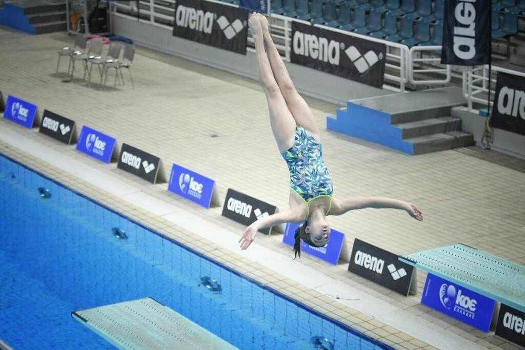 Καταδύσεις: Αυθίνος και Γεωργοπούλου της Αργούς πρωταθλητές στην πρεμιέρα (photos)