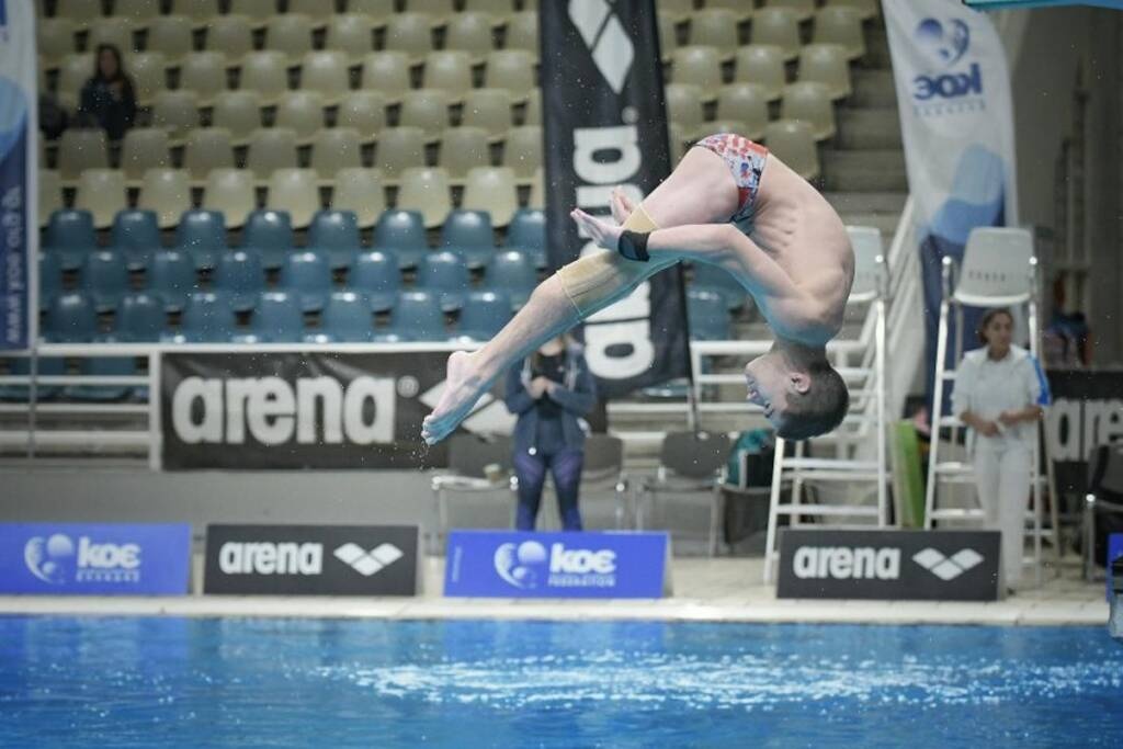 Καταδύσεις: Αυθίνος και Γεωργοπούλου της Αργούς πρωταθλητές στην πρεμιέρα (photos)