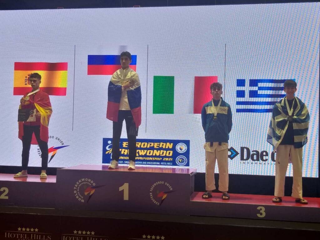 Ταεκβοντό: Χάλκινο μετάλλιο ο Δημητρόπουλος στο Σαράγεβο