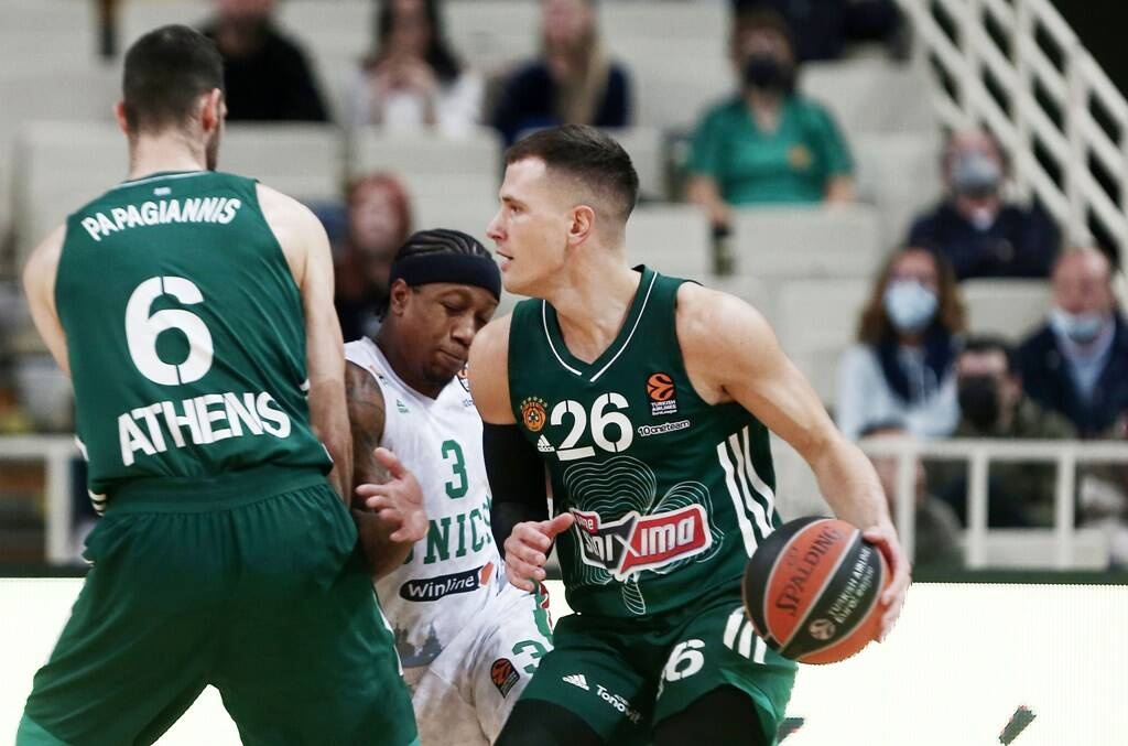 Παναθηναϊκός ΟΠΑΠ: Χωρίς Νέντοβιτς στο Κάουνας
