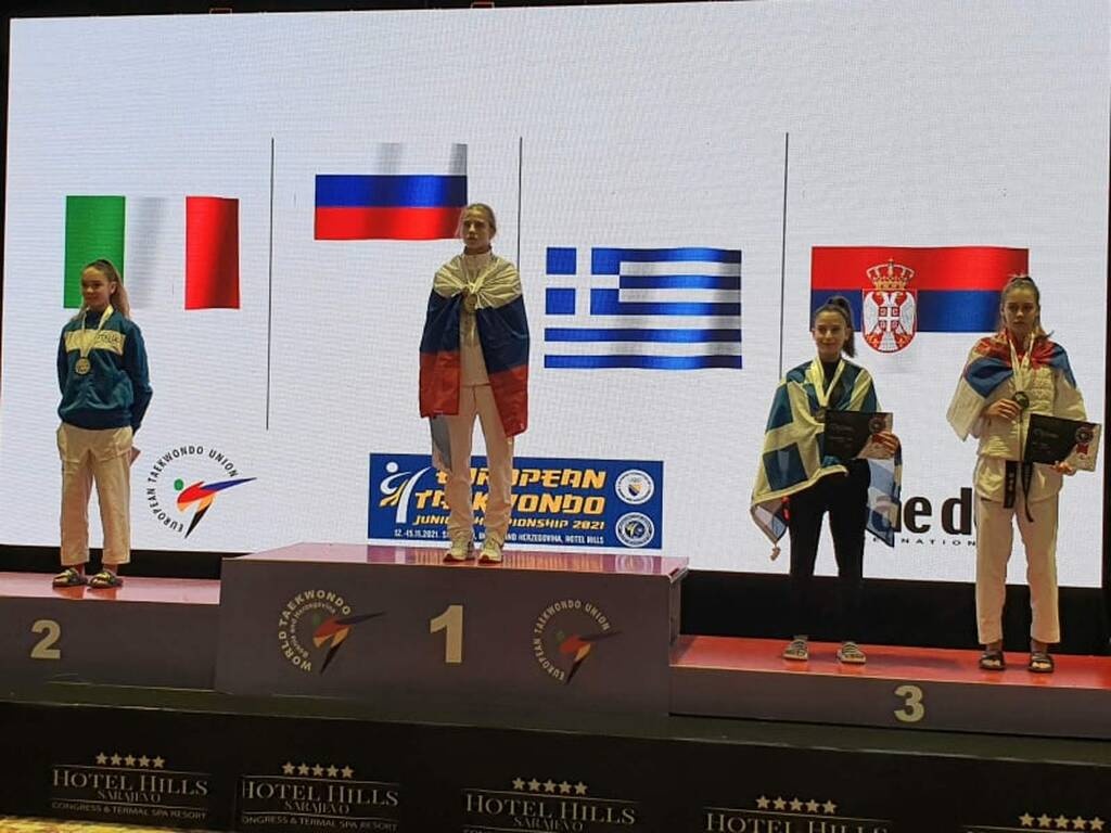 «Χάλκινη» η Όλγα Παπαγεωργίου στο Ευρωπαϊκό νεανίδων