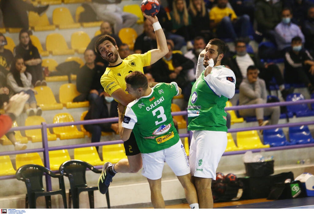 EHF European League: Πρώτη ήττα για την ΑΕΚ από την Πέλιστερ (photos)