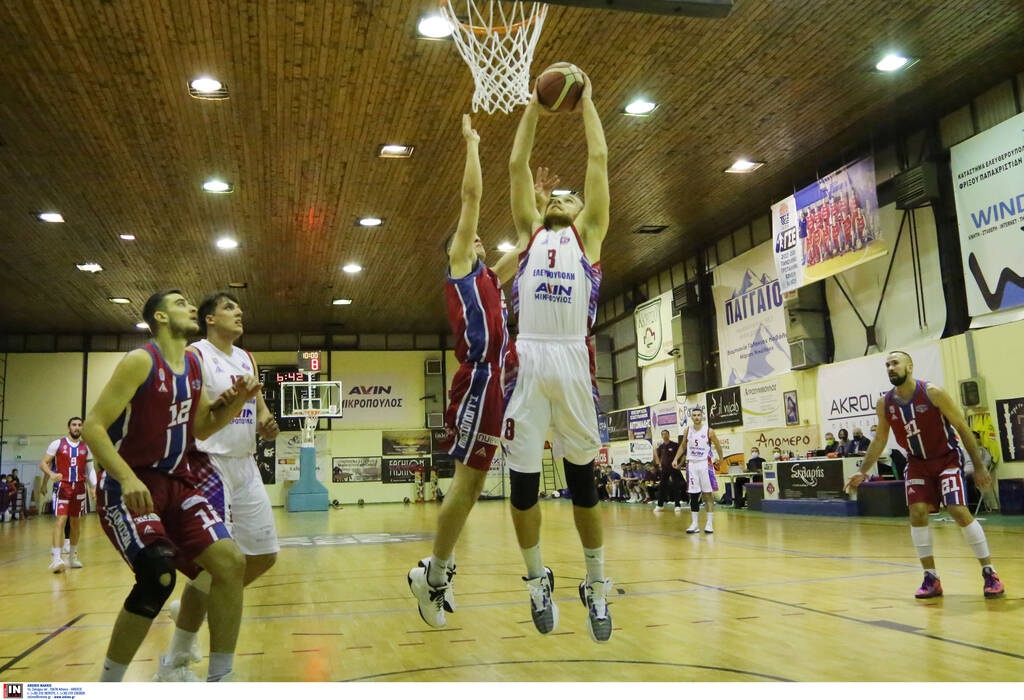 Ελευθερούπολη-Χαρίλαος Τρικούπης 90-85: Ασταμάτητος Μαρίνκοβιτς την οδήγησε στη νίκη (photos)