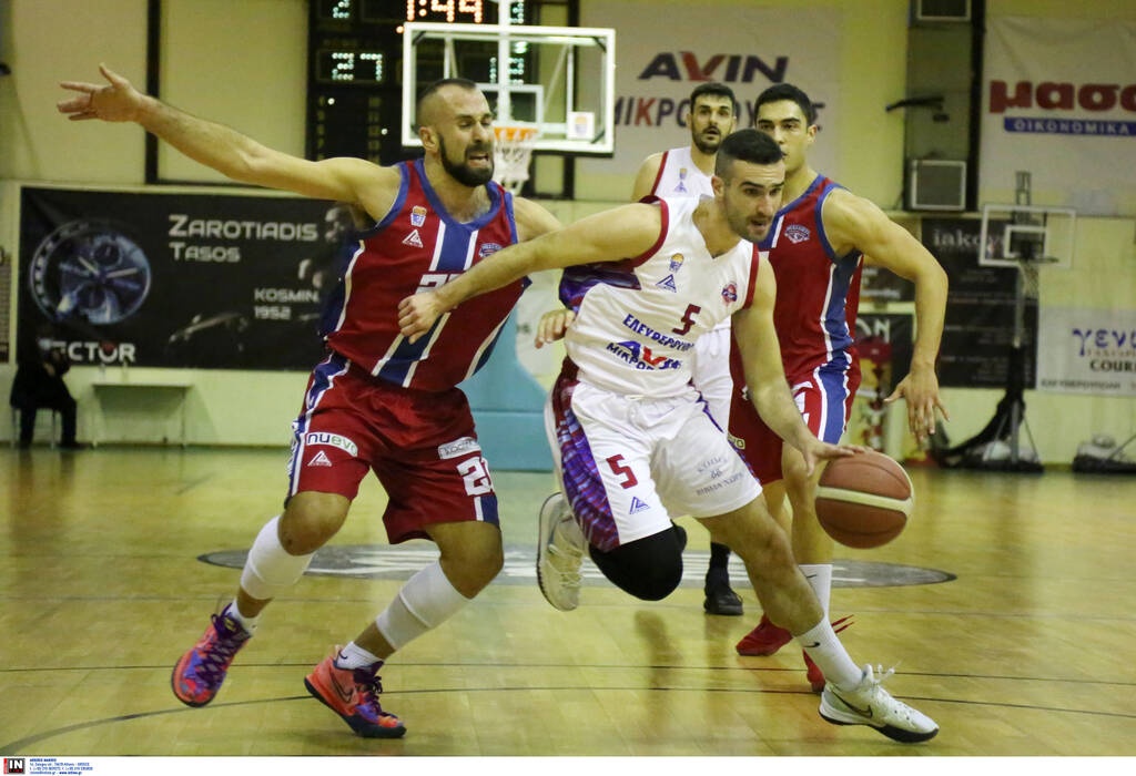 Ελευθερούπολη-Χαρίλαος Τρικούπης 90-85: Ασταμάτητος Μαρίνκοβιτς την οδήγησε στη νίκη (photos)