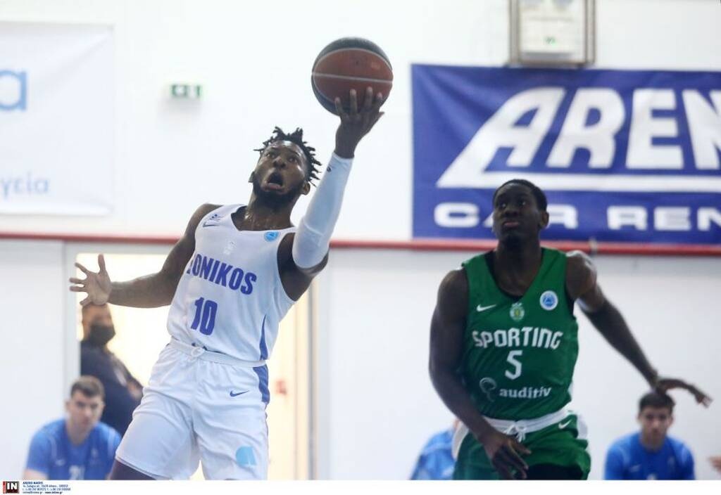 Ιωνικός-Σπόρτινγκ 93-79: Με κορυφαίο δίδυμο Χουγκάζ-Τζέρμαν έπεσε η αυλαία στη Νίκαια