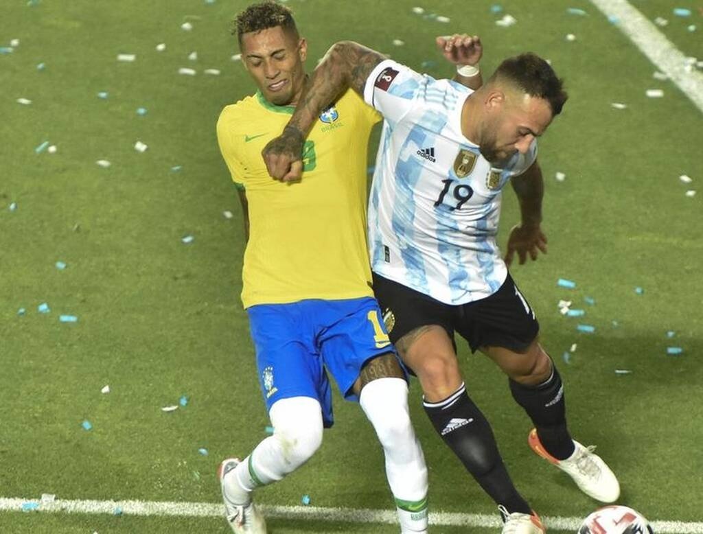 Αργεντινή-Βραζιλία: Τιμωρία των διαιτητών που δεν είδαν την αγκωνιά του Οταμέντι (video+photos)