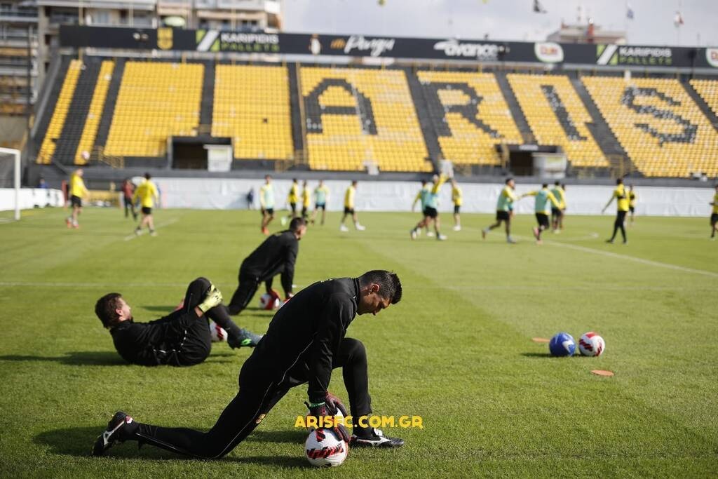 Άρης: Προπόνηση χωρίς Φαμπιάνο-Σούντγκρεν (Photos)