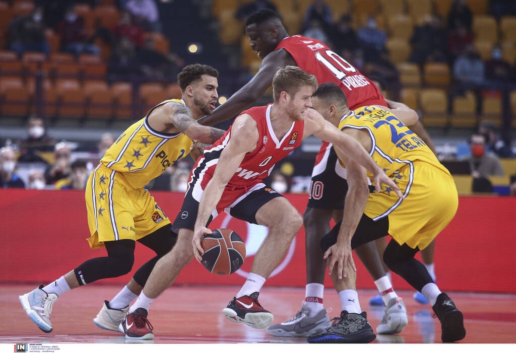 Ολυμπιακός-Μακάμπι Τελ Αβίβ 90-73: Υπόθεση δέκα λεπτών!