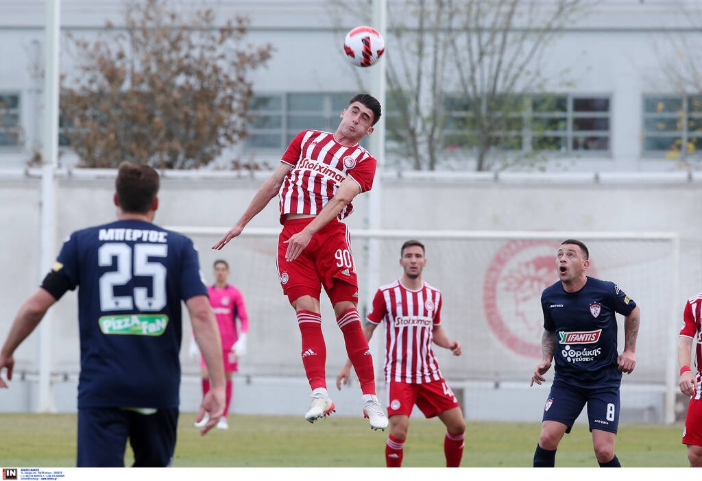 Super League 2: Με... Κωστή ο Ολυμπιακός Β' νίκησε την ΑΕΛ (photos)