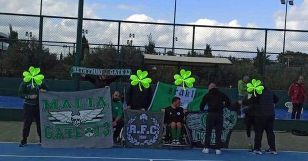 Παναθηναϊκός ΑμεΑ: Το πρώτο ιστορικό μετάλλιο στο τένις με αμαξίδιο! (photos+video)