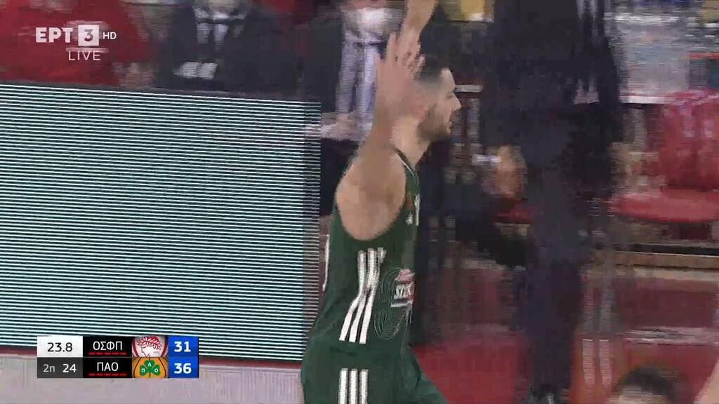 Ολυμπιακός - Παναθηναϊκός ΟΠΑΠ: Ο Παπαπέτρου έβαλε... φωτιά στο ΣΕΦ (video)