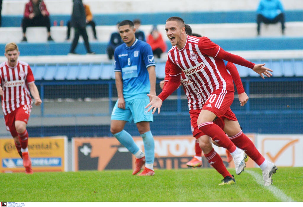 Απόλλων Λάρισας – Ολυμπιακός Β΄ 2-2: Γλίτωσε την «σφαλιάρα» στο 90+5΄