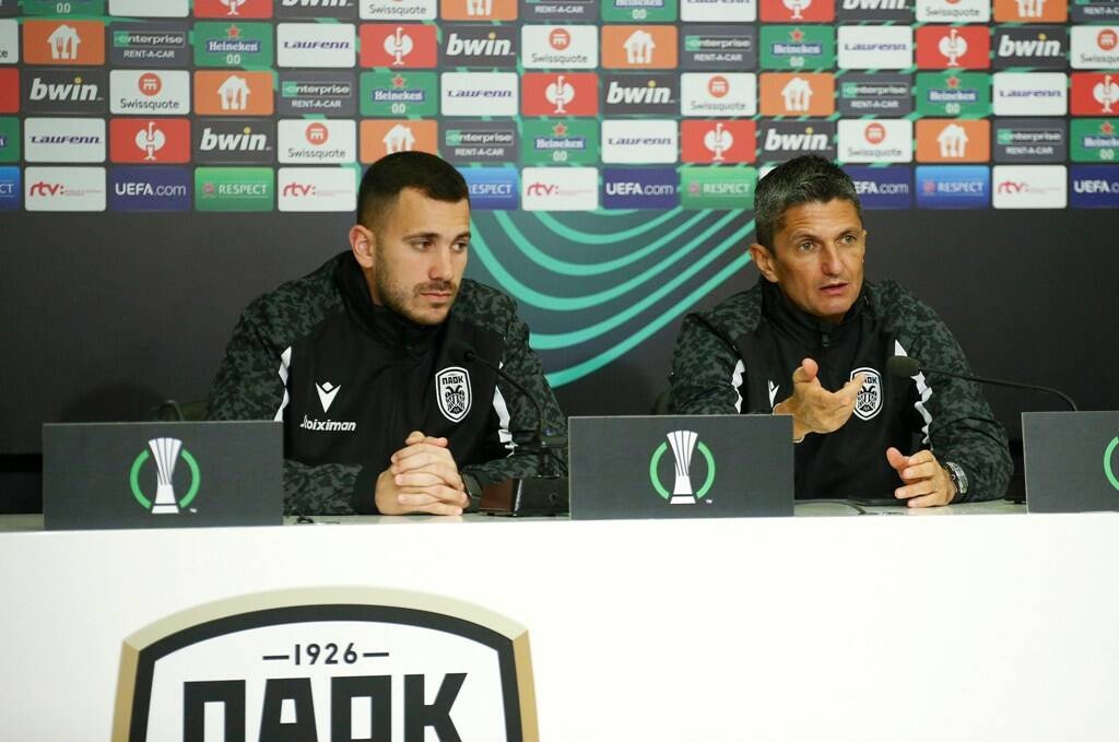 Έξαλλος ο Λουτσέσκου - «Άρρωστο πρόσωπο, είμαι προπονητής του ΠΑΟΚ» (photos+video)