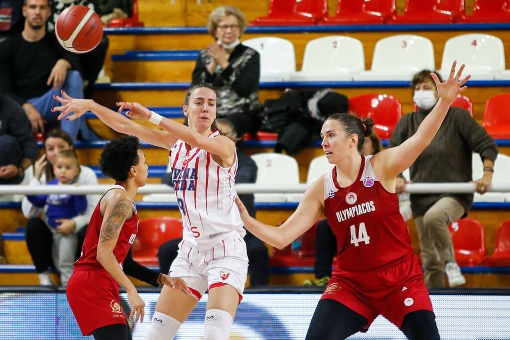 Ερυθρός Αστέρας – Ολυμπιακός 70-78: Πήρε το διπλό και συνεχίζει στο Eurocup (video+photos)