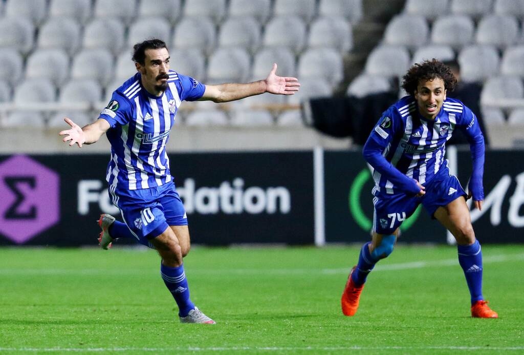 Conference League: ΑΣΥΛΛΗΠΤΟ γκολ του Λάζαρου Χριστοδουλόπουλου από το κέντρο!!! (video+photos)