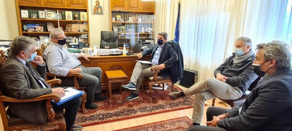 Ο Λευτέρης Αυγενάκης στα Ιωάννινα για το Κέντρο Extreme Sports