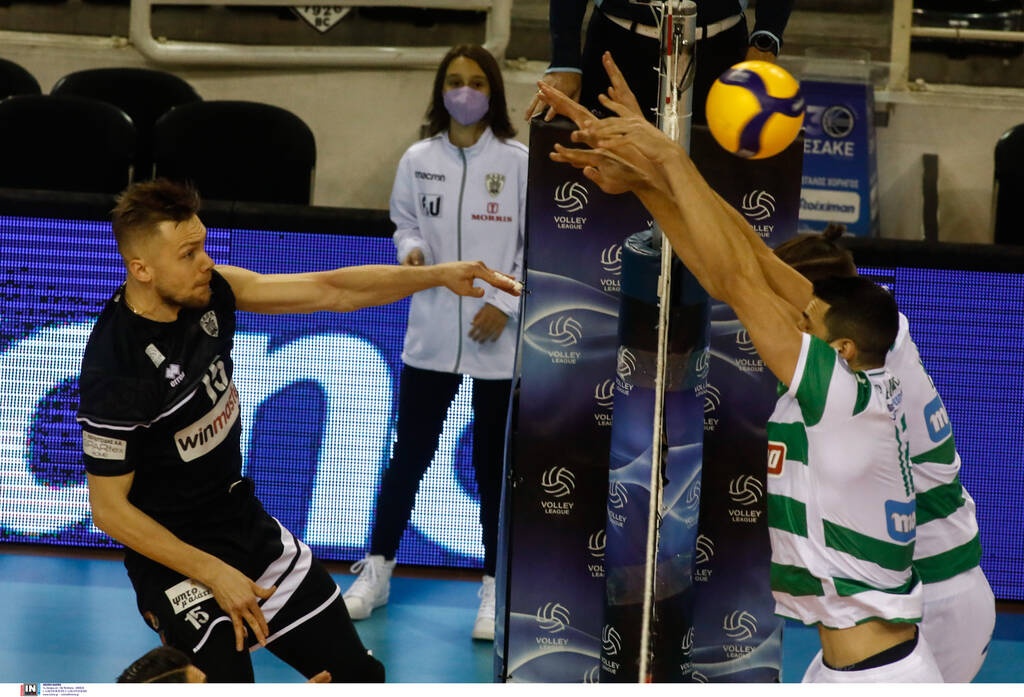 Volley League ανδρών: «Περίπατος» για ΠΑΟΚ - «Black Friday» για Παναθηναϊκό (photos)