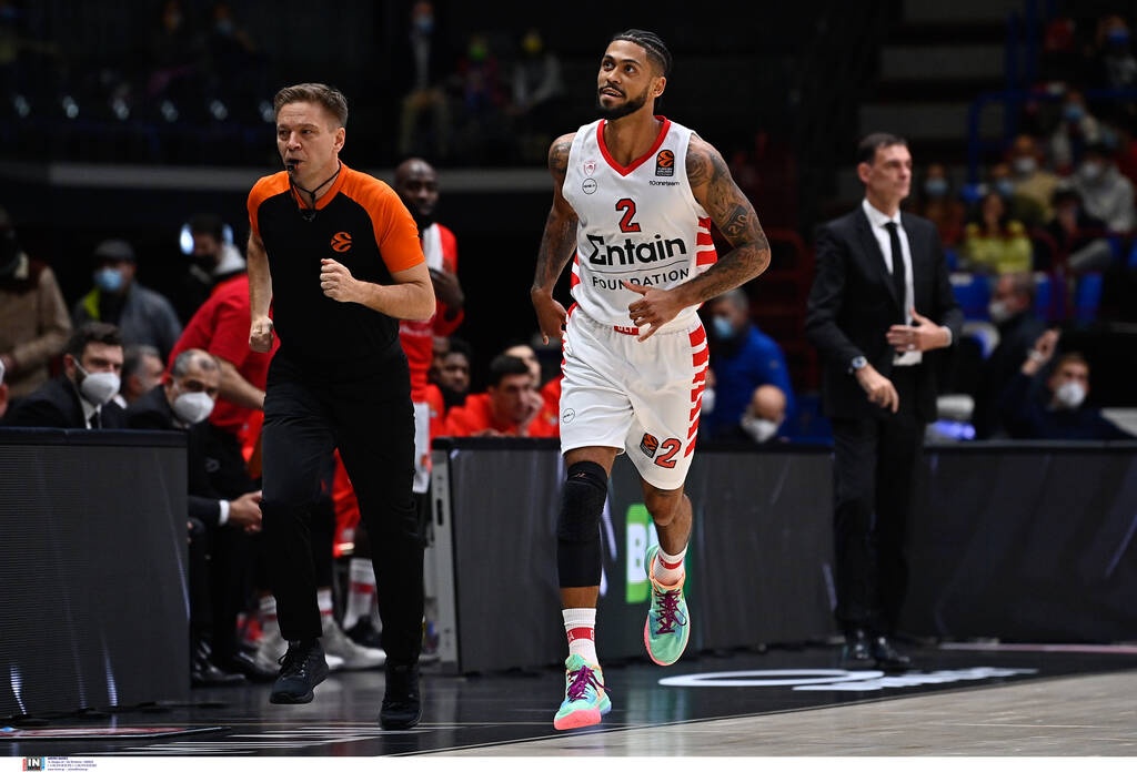 Αρμάνι Μιλάνο - Ολυμπιακός 72-93: Αντέδρασε και έσπασε την «κατάρα» των διπλών (photos)