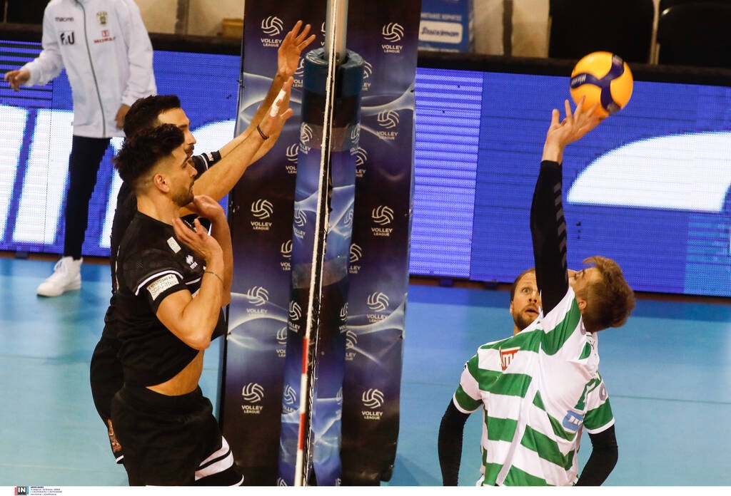 Volley League ανδρών: «Περίπατος» για ΠΑΟΚ - «Black Friday» για Παναθηναϊκό (photos)