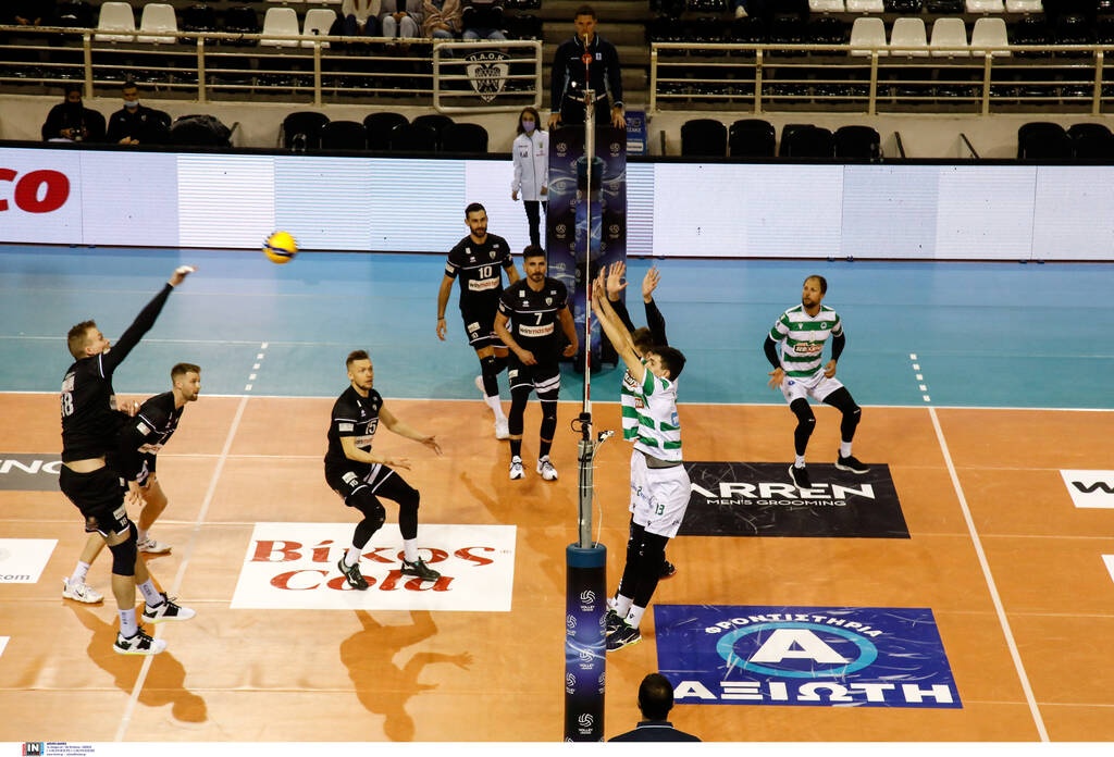 Volley League ανδρών: «Περίπατος» για ΠΑΟΚ - «Black Friday» για Παναθηναϊκό (photos)