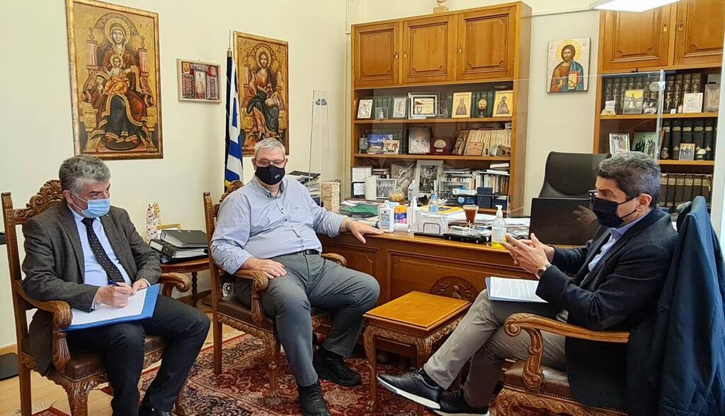 Ο Λευτέρης Αυγενάκης στα Ιωάννινα για το Κέντρο Extreme Sports