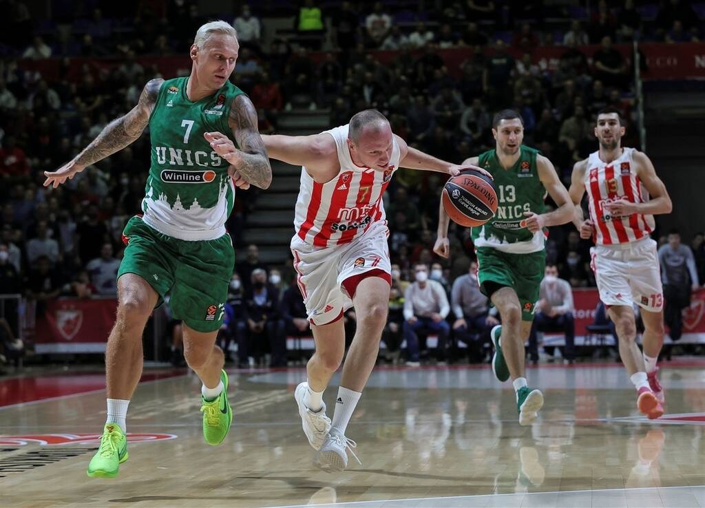 Ερυθρός Αστέρας-Ούνικς Καζάν 78-98: «Τρένο» πάει με Χεζόνια!